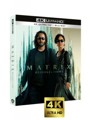 The Matrix Resurrections (Matrix: Zmartwychwstania) [Blu-Ray 4K]+[Blu-Ray]