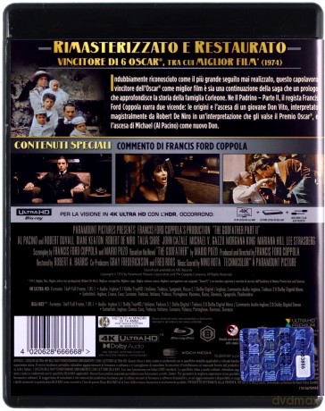 Ojciec chrzestny II [Blu-Ray 4K]+[Blu-Ray]