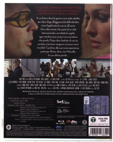 The Tenth Victim (Dziesiąta ofiara) [Blu-Ray]