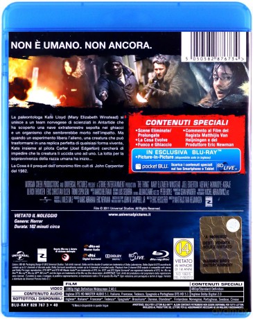 The Thing: The Beginning (Coś) [Blu-Ray]