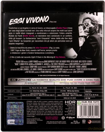 They Live (Oni żyją) [Blu-Ray 4K]+[Blu-Ray]