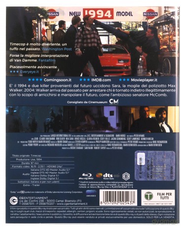 Timecop (Strażnik czasu) [Blu-Ray]