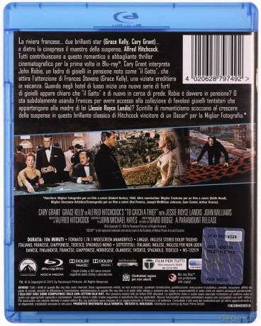 To Catch a Thief (Złodziej w hotelu) [Blu-Ray]