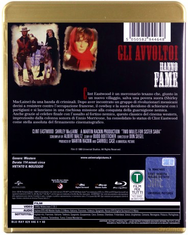 Dwa muły dla siostry Sary [Blu-Ray]