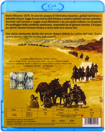 Ulzana's Raid (Ucieczka Ulzany) [Blu-Ray]