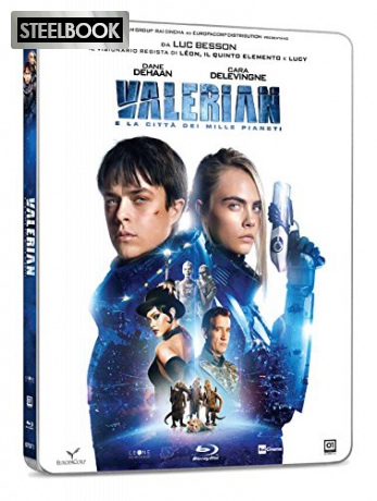 Valerian and the City of a Thousand Planets (Valerian i miasto tysiąca planet) (steelbook) [Blu-Ray]