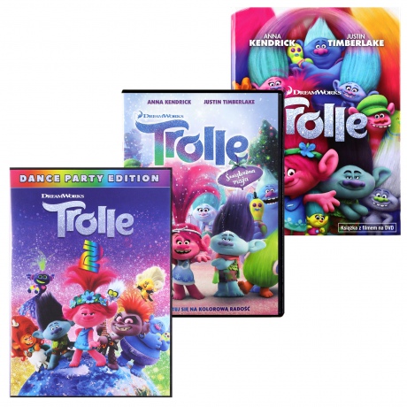 Trolle Kolekcja Pakiet: Trolle 1-2 / Świąteczna Misja [3DVD]