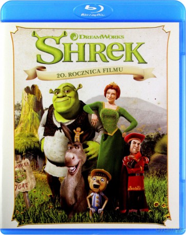 Shrek Kolekcja: Shrek / Shrek 2 / Shrek Trzeci / Shrek Forever Pakiet [4Blu-Ray]