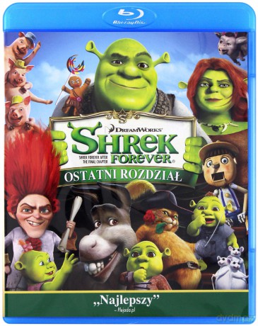 Shrek Kolekcja: Shrek / Shrek 2 / Shrek Trzeci / Shrek Forever Pakiet [4Blu-Ray]