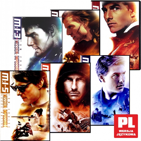 Mission: Impossible Kolekcja 6 filmów Pakiet [6DVD]