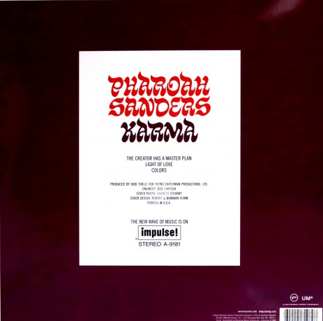 Pharoah Sanders: Karma (Acoustic Sounds) [Winyl]