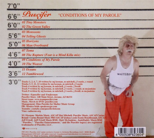 Puscifer: Conditions Of My Parole [CD]