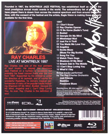 Ray Charles: Live At Montreaux 1997 [Blu-Ray]