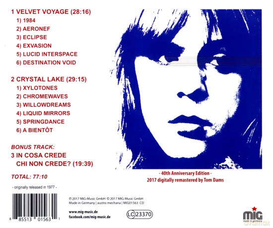 Klaus Schulze: Mirage 40th Anniversary Edition [CD]