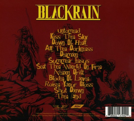 Blackrain: Untamed [CD]