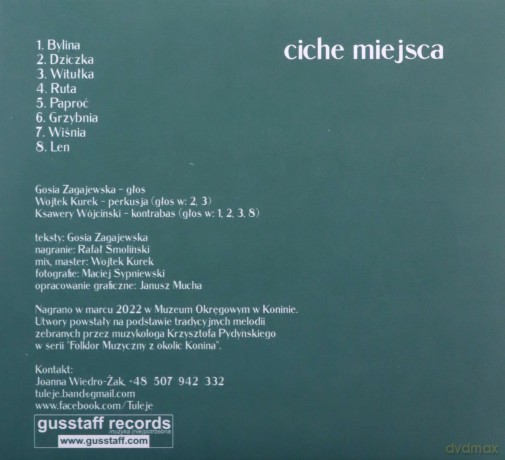 Tuleje: Ciche Miejsca [CD]