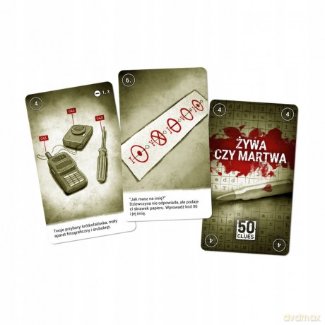 50 Clues - seria II - Żywa czy martwa cz.1 [GRA] 
