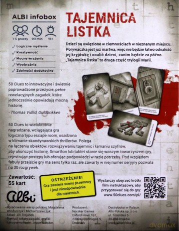 50 Clues - seria II - Tajemnica listka cz.2 [GRA] 