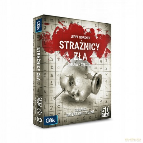 Gra planszowa 50 Clues - seria II - Strażnicy zła cz.3 Albi polska
