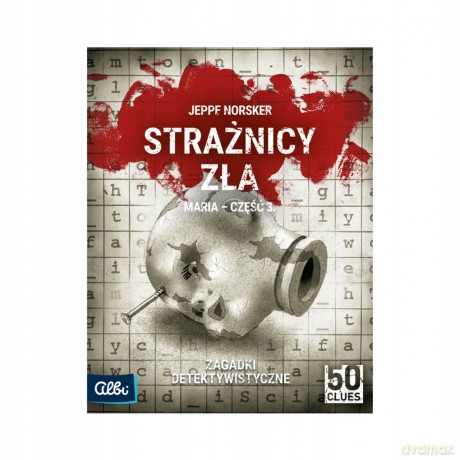 Gra planszowa 50 Clues - seria II - Strażnicy zła cz.3 Albi polska