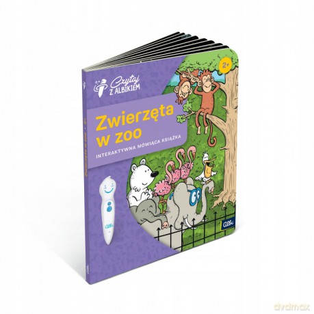 Czytaj z Albikiem Zwierzęta w ZOO [KSIĄŻKA]