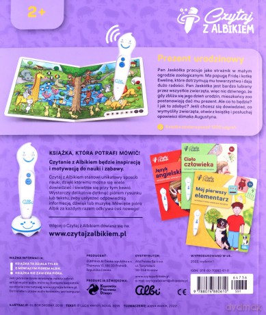 Czytaj z Albikiem Zwierzęta w ZOO [KSIĄŻKA]