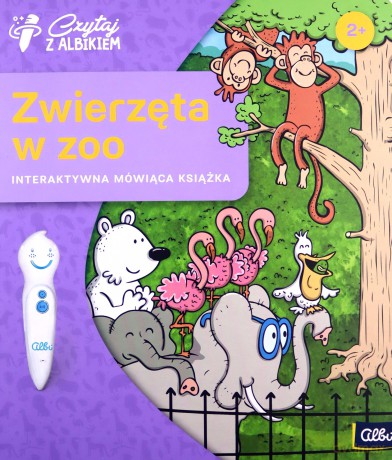 Czytaj z Albikiem Zwierzęta w ZOO [KSIĄŻKA]