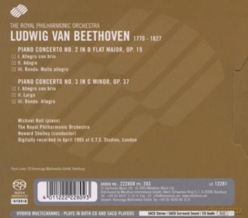 RPO/Roll/Shelley: Beethoven: Klavierkonzerte 2 +3 [SACD]