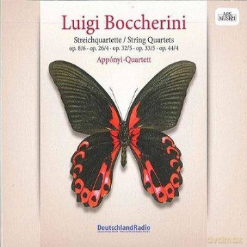 Appónyi-Quartett: Boccherini: Streichquartette (digipack) [CD]