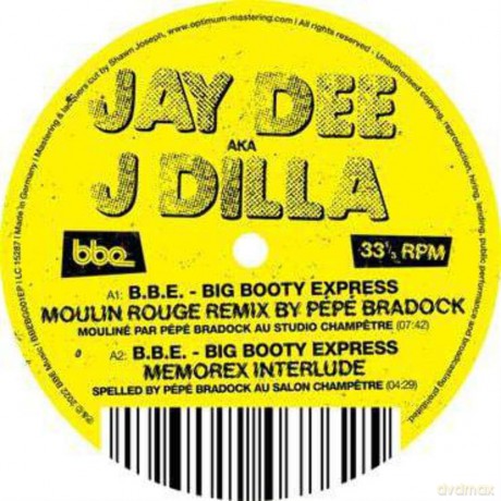 J Dilla: J Dilla - B.B.E. - Big Booty Express [Winyl]
