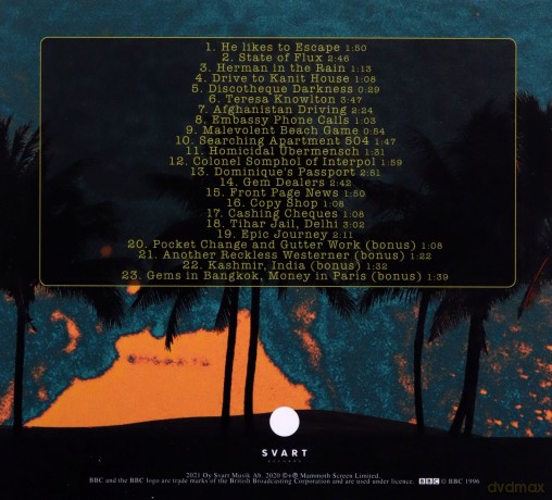 Dominik Scherrer: The Serpent soundtrack (digipack) [CD]