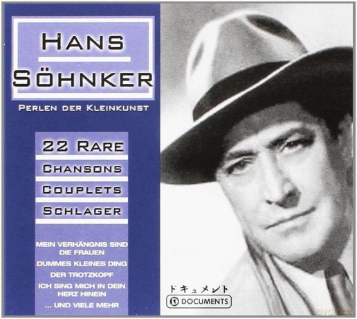 Hans Söhnker: Hans Söhnker -22 Rare Chansons (digipack) [CD]