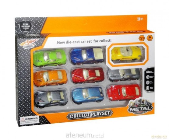 Auto paleta 9 szt.