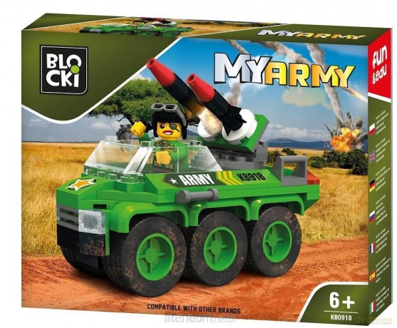 Blocki MyArmy Wóz z rakietami [KLOCKI]