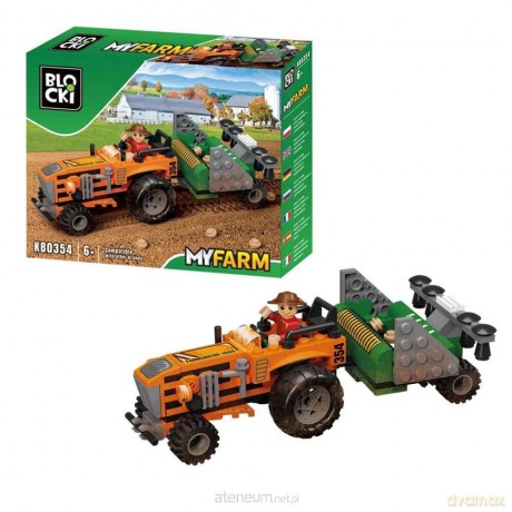 Blocki MyFarm Traktor z siewnikiem [KLOCKI]