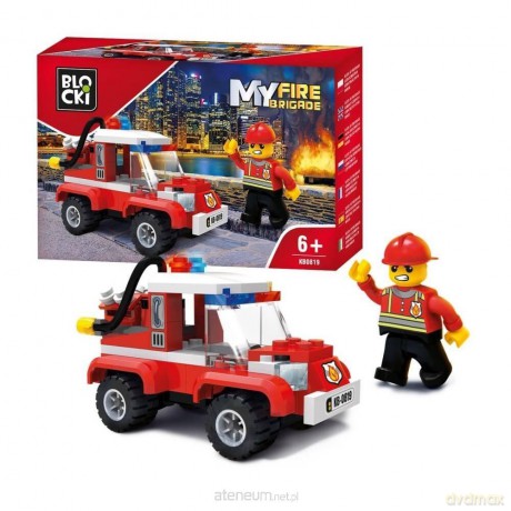 Blocki MyFire Wóz strażacki z podnośnikiem [KLOCKI]