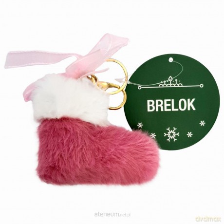 Brelok bucik czerwony