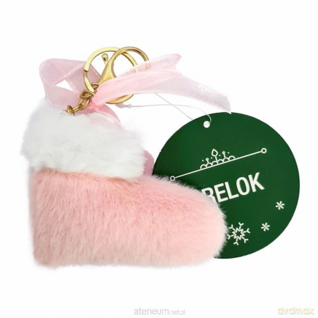 Brelok bucik różowy