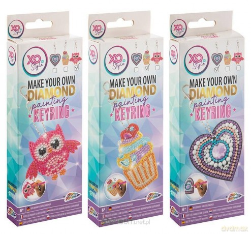 Brelok do kluczy DIY Diamond Painting mix