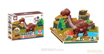 Dinozaur magnetyczny do składania [FIGURKA]