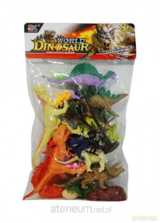Dinozaury 12 szt [FIGURKA]