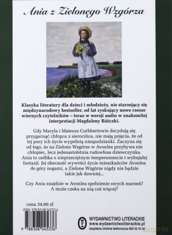 Ania z Zielonego Wzgórza - Lucy Maud Montgomery (digipack) [AUDIOBOOK] [CD-MP3]