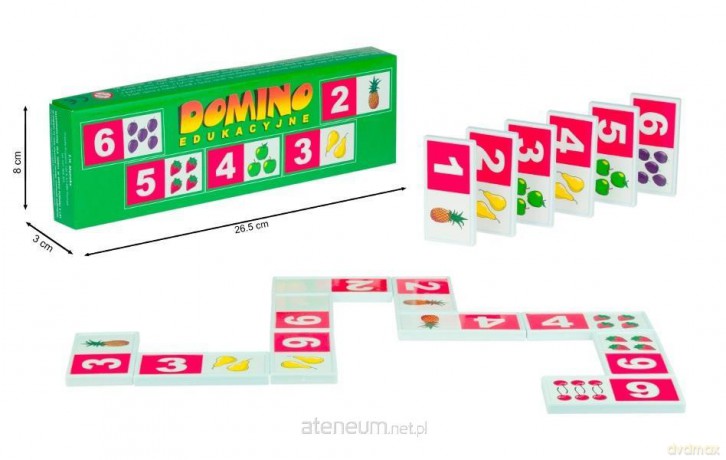 Domino Edukacyjne duże [GRA]