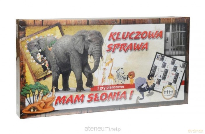 Gra Mam Słonia / Kluczowa Sprawa [GRA PLANSZOWA]