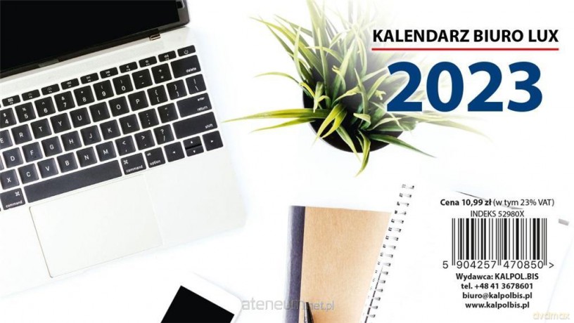 Kalendarz 2023 biurkowy Lux [KALENDARZ]