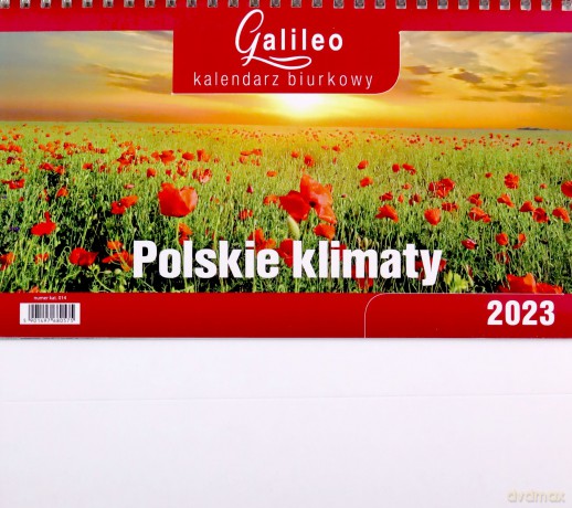 Kalendarz 2023 biurkowy stojący Polskie klimaty [KALENDARZ]