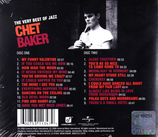 Chet Baker: Best Of Jazz (Polska Cena) [2CD]