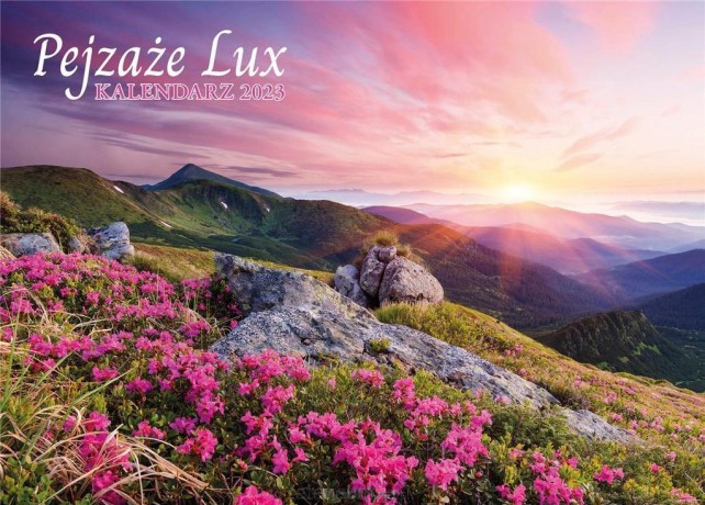 Kalendarz 2023 ścienny Lux Pejzaże [KALENDARZ]