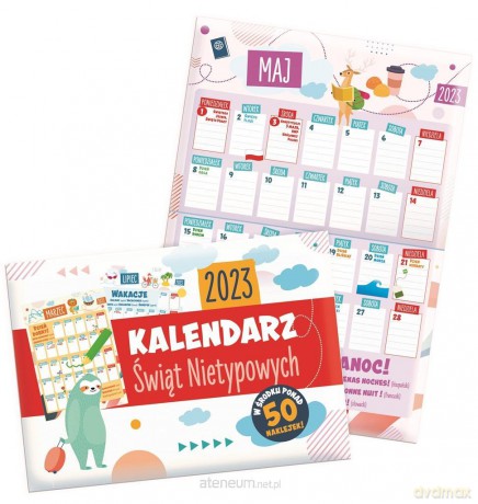 Kalendarz Świąt Nietypowych - 2023 [KALENDARZ]
