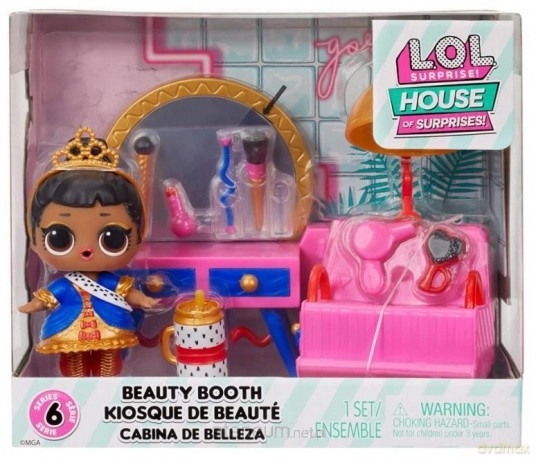 LOL Surprise Her Majesty + Beauty Booth (2 szt)